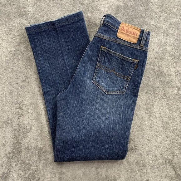 Bobson Other - Vintage Bobson Jeans Mens Size 30x29” Japanese Denim Blue Whiskers Cotton Blend